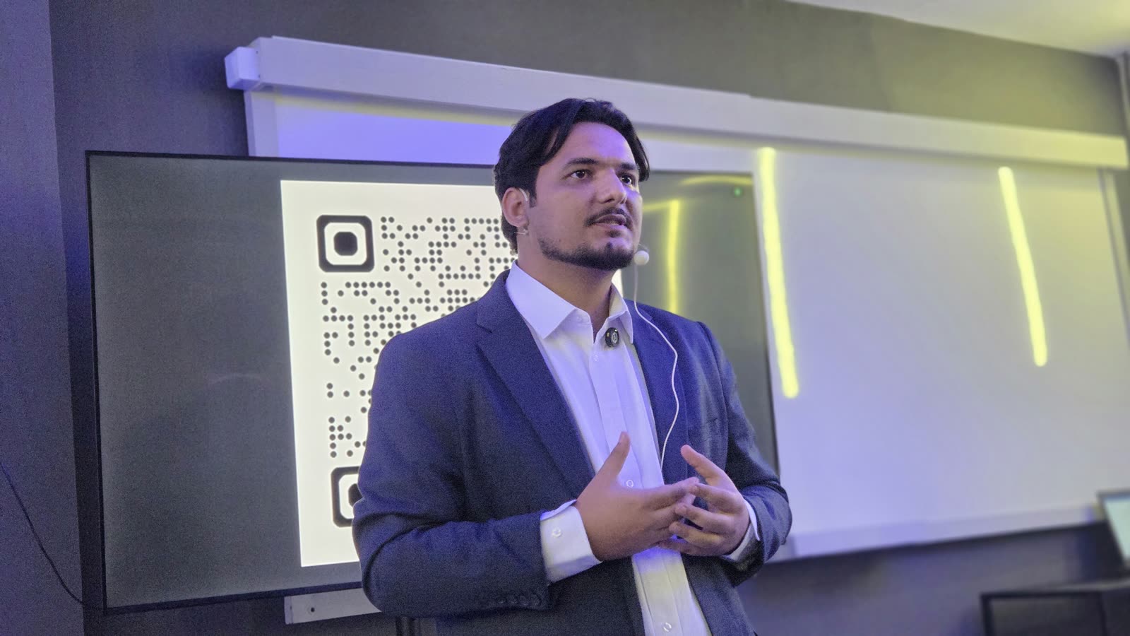 Apresentação durante o evento